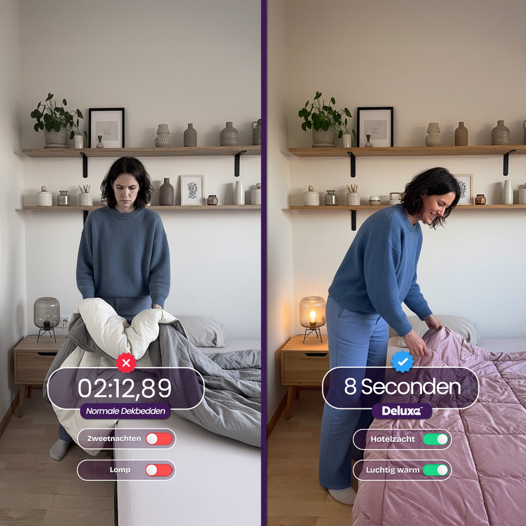 CloudSoft Teddy | Taupe/Bruin Dekbed en Overtrek in 1!