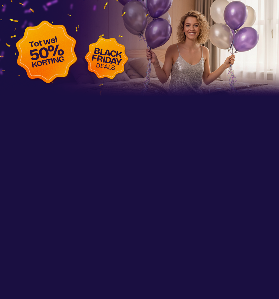 Black Friday Sale bij Deluxa - mobiel