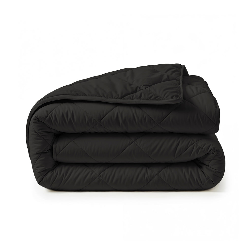 CloudSoft Diamond | Zwart Dekbed en Overtrek in 1!