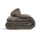CloudSoft Teddy | Taupe/Grijs Dekbed en Overtrek in 1!