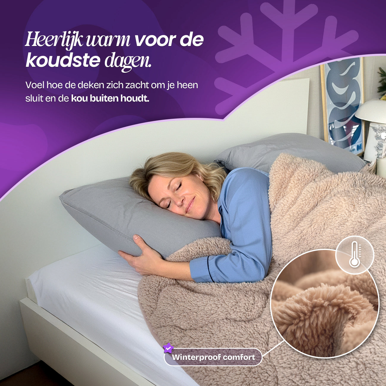 CloudSoft Velvet | Zwart Dekbed en Overtrek in 1!