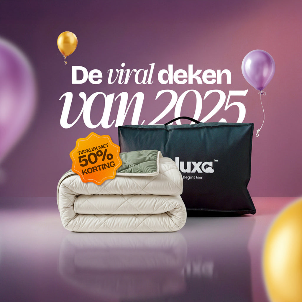 CloudSoft Diamond | Creme/Groen Dekbed en Overtrek in 1!