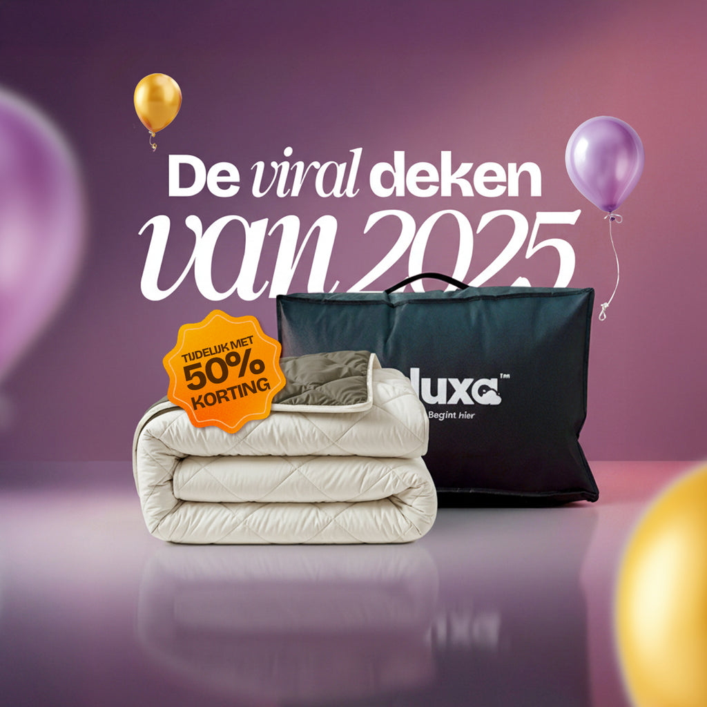 CloudSoft Diamond | Creme/Kaki Dekbed en Overtrek in 1!