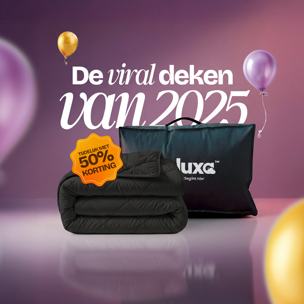 CloudSoft Diamond | Zwart Dekbed en Overtrek in 1!