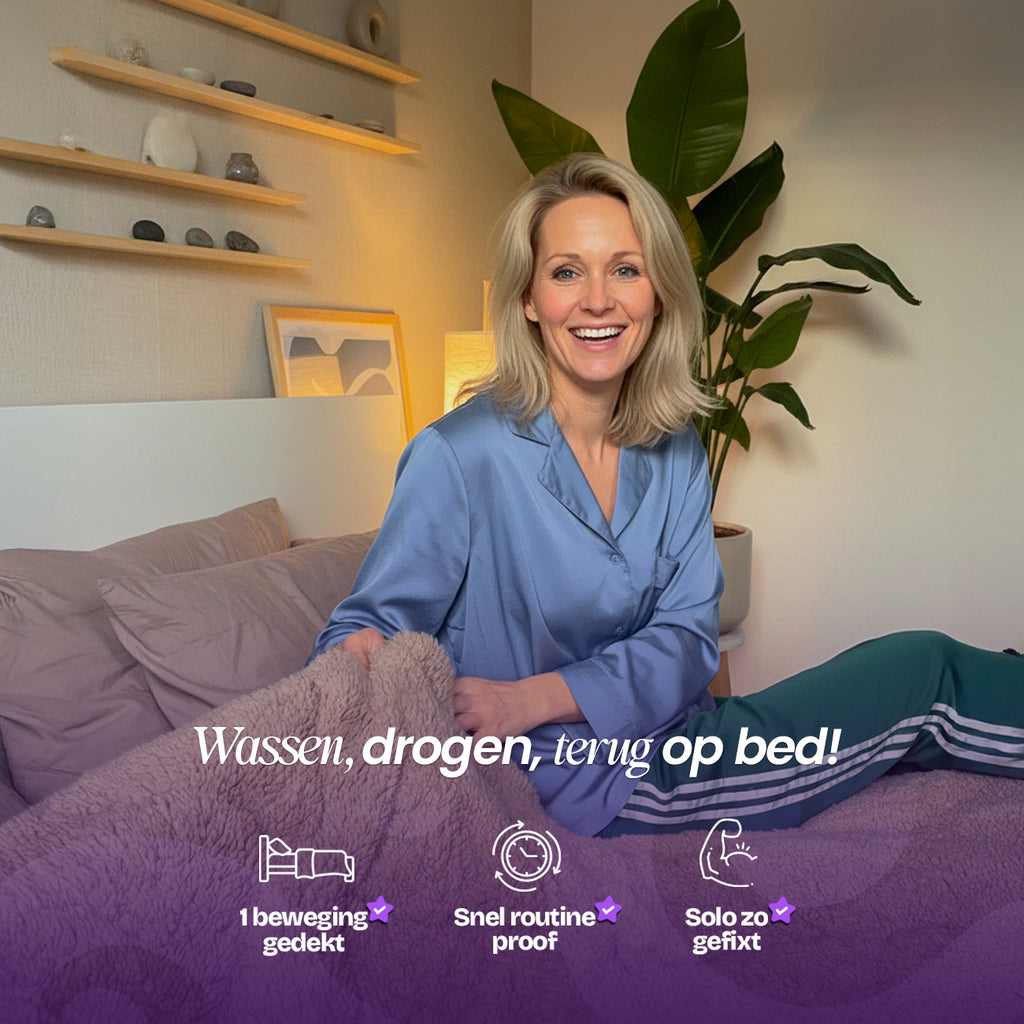 CloudSoft Velvet | Zwart Dekbed en Overtrek in 1!